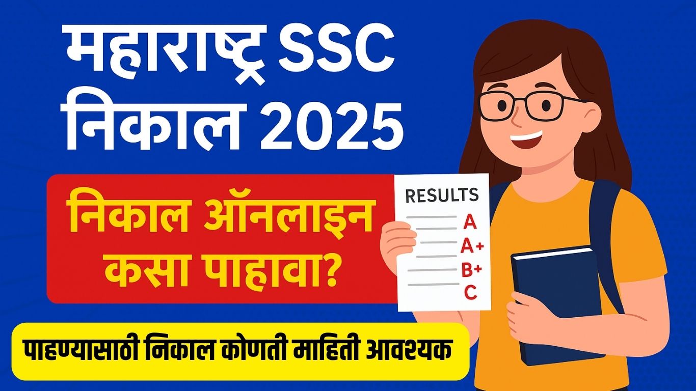 Maharashtra Board SSC Result 2025: दहावीचा निकाल 15 मे रोजी दुपारी 1 वाजता जाहीर !!