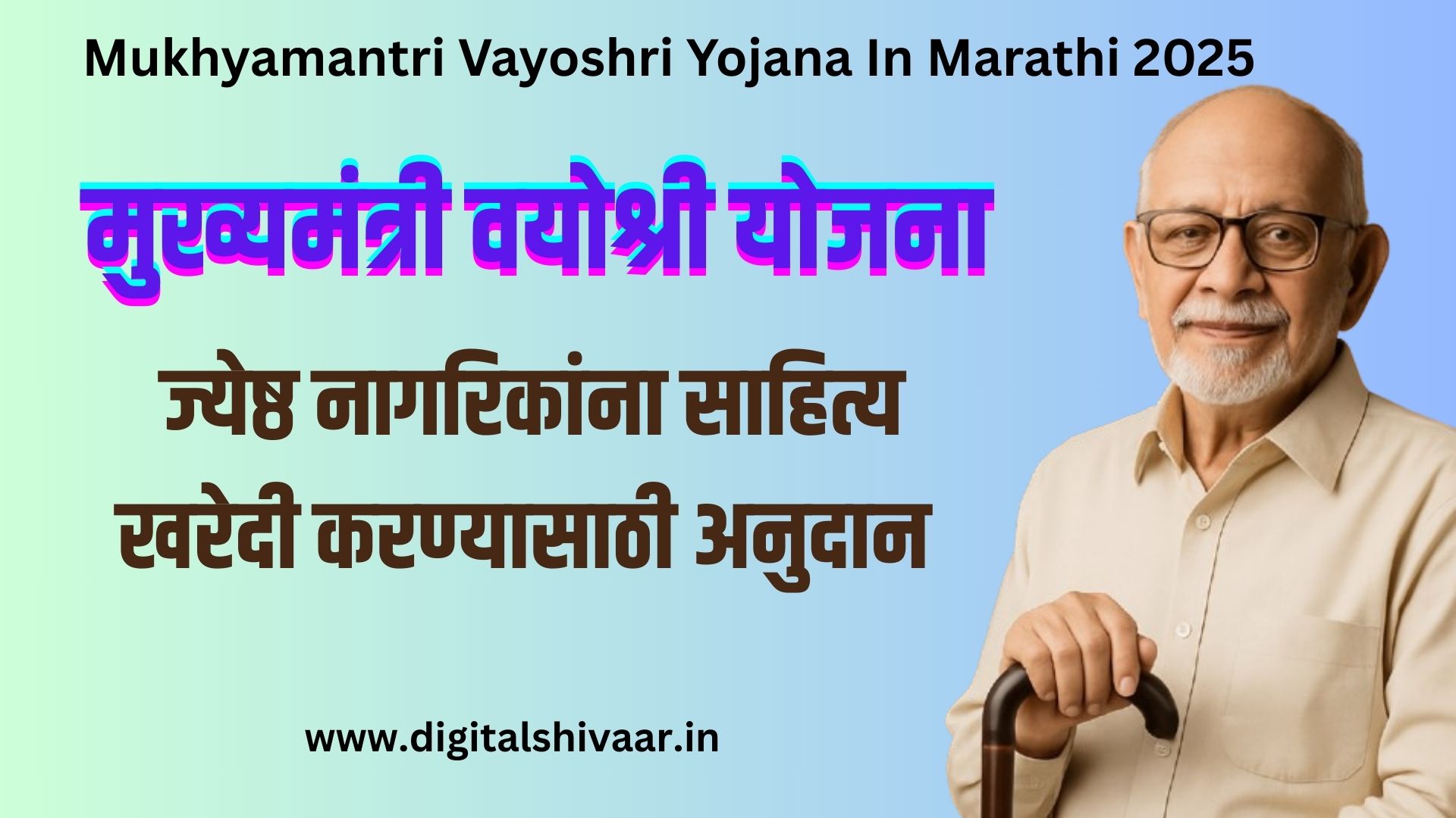 मुख्यमंत्री वयोश्री योजना